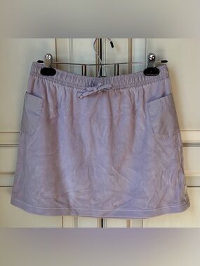 Nike Y2K Lilac Tennis Skirt. Med. Velour-like.